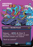 Mindspring Merfolk (Borderless) (DFT-335)  Foil - Aetherdrift