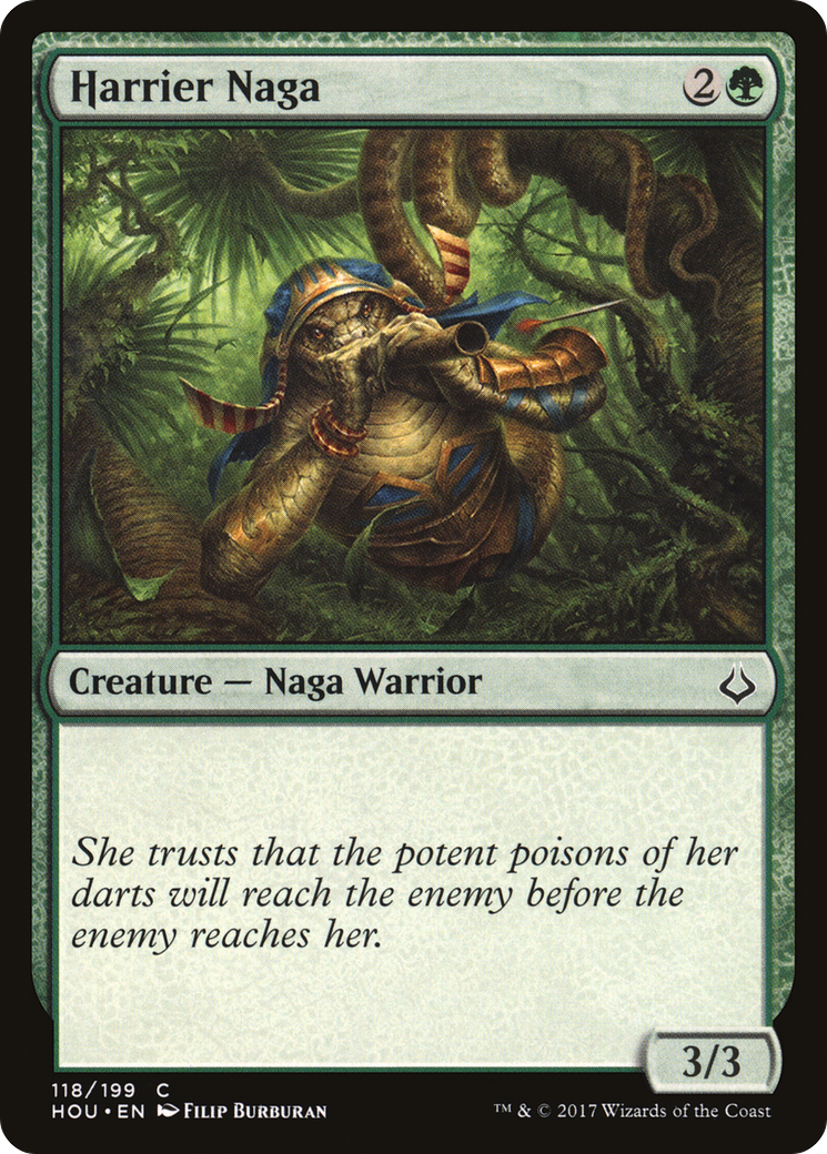 Harrier Naga (HOU-118)  Foil - Hour of Devastation
