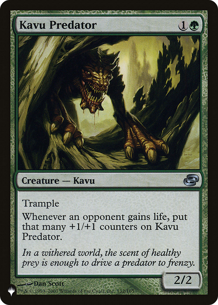 Kavu Predator (LIST-PLC-132)  - The List
