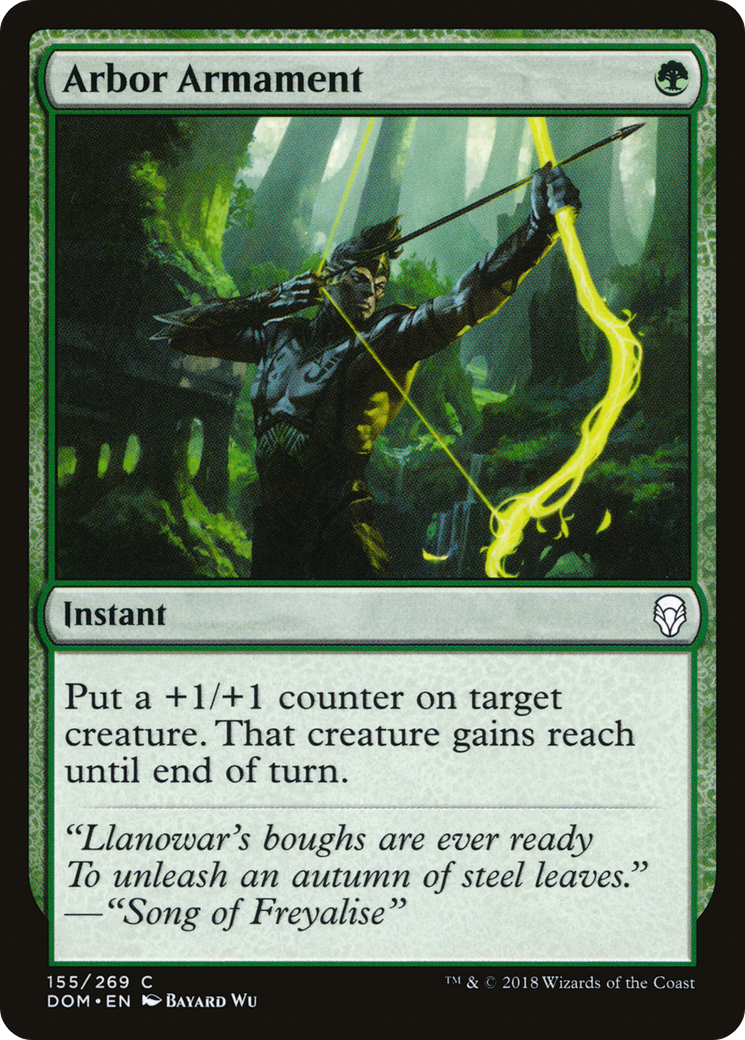 Arbor Armament (DOM-155)  Foil - Dominaria