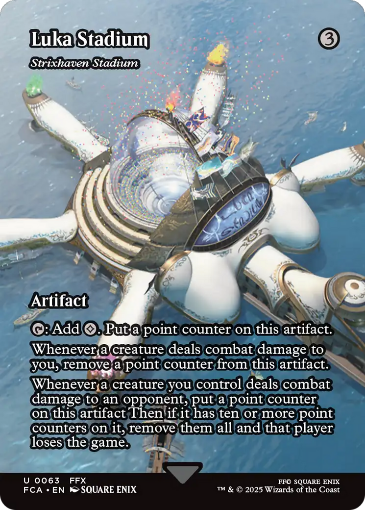 Luka Stadium - Strixhaven Stadium (FCA-063) - FINAL FANTASY: Through the Ages (Borderless) Foil