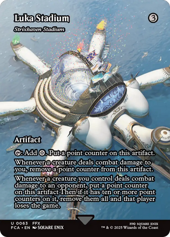 Luka Stadium - Strixhaven Stadium (FCA-063) - FINAL FANTASY: Through the Ages (Borderless) Foil