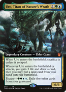 Uro, Titan of Nature's Wrath (Extended Art) (THB-343)  Foil - Theros Beyond Death: (Extended Art)