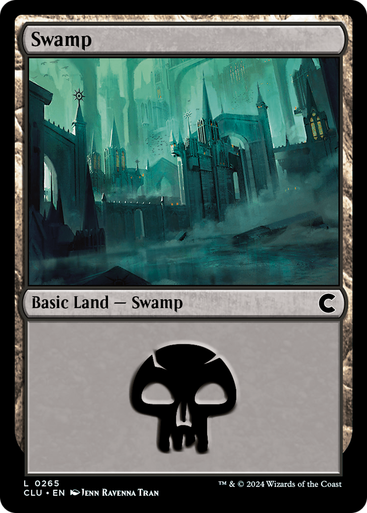 Swamp (0265) (CLU-265)  - Ravnica: Clue Edition