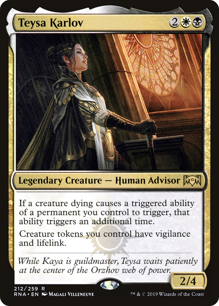 Teysa Karlov (RNA-212)  Foil - Ravnica Allegiance