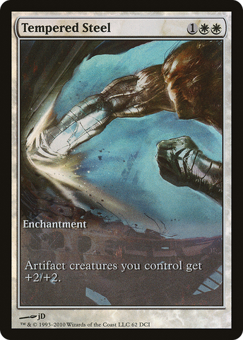 Tempered Steel (GAME-062)  Foil - DCI Promos