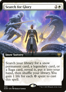 Search for Glory (Extended Art) (KHM-340)  Foil - Kaldheim: (Extended Art, snow)