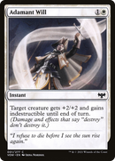 Adamant Will (VOW-001)  Foil - Innistrad: Crimson Vow