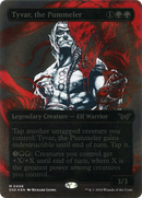 Tyvar, the Pummeler (Showcase) (Textured Foil) (DSK-408)  Foil - Duskmourn: House of Horror: (Showcase) (Borderless)