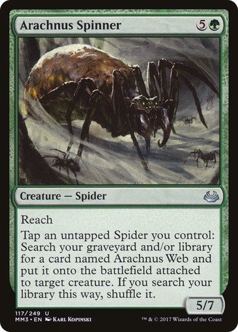 Arachnus Spinner (MM3-117)  - Modern Masters 2017