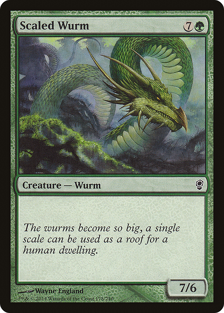 Scaled Wurm (CNS-178)  Foil - Conspiracy