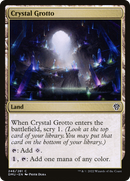 Crystal Grotto (DMU-246)  Foil - Dominaria United