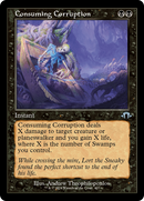 Consuming Corruption (Retro Frame) (MH3-407)  Foil - Modern Horizons 3