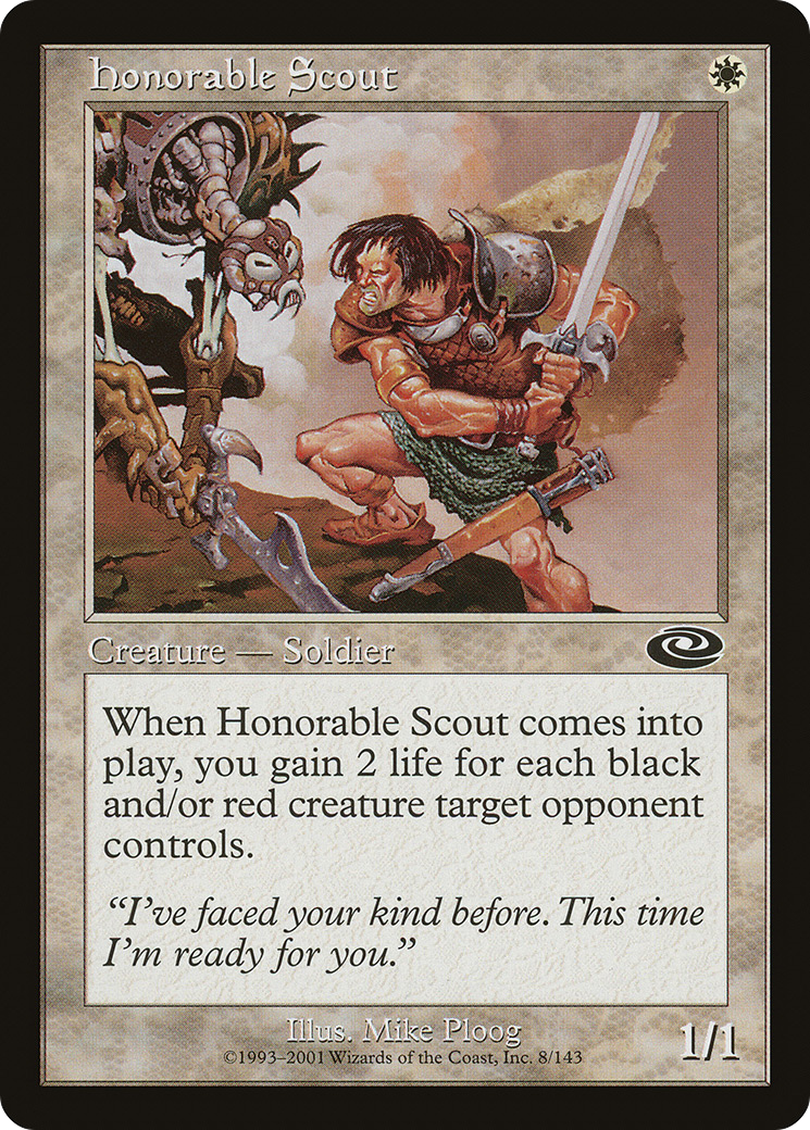 Honorable Scout (PLS-008)  - Planeshift