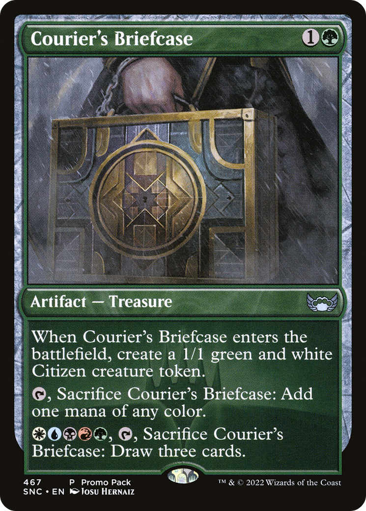 Courier's Briefcase (PPSNC-467) - Streets of New Capenna Foil