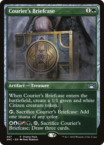 Courier's Briefcase (PPSNC-467)  Foil - Streets of New Capenna