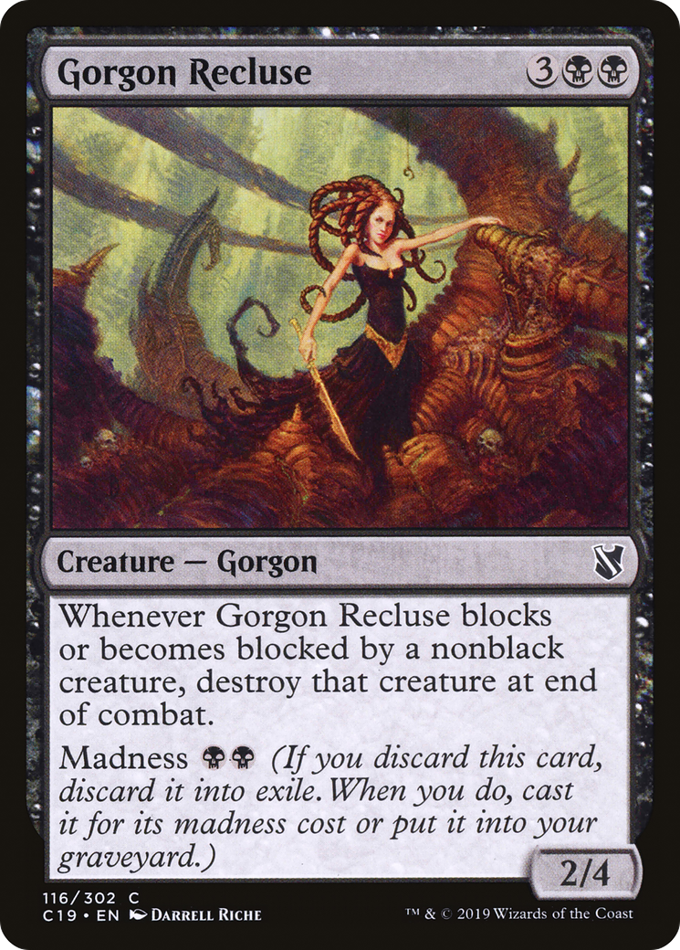 Gorgon Recluse (C19-116)  - Commander 2019