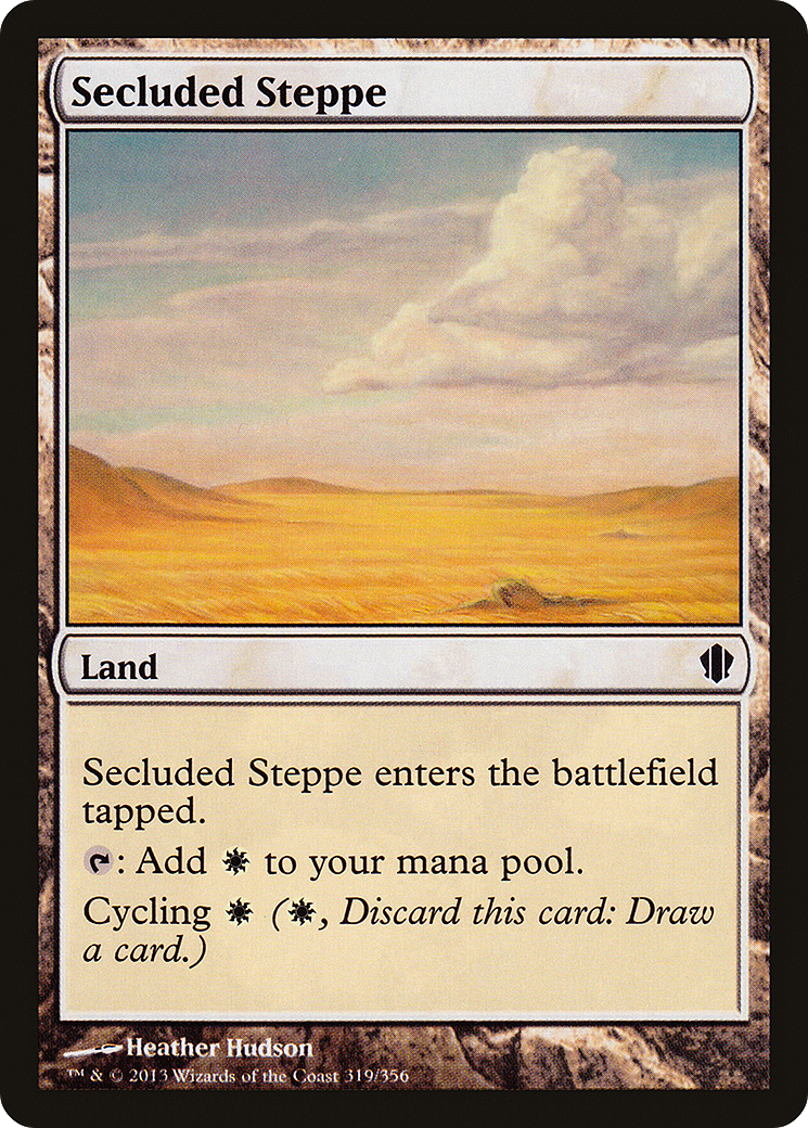Secluded Steppe (C13-319)  - Commander 2013