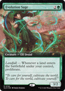 Evolution Sage (Extended Art) (SLD-765)  Foil - Secret Lair Drop: (Extended Art)