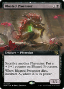 Bloated Processor (Extended Art) (MOM-357)  Foil - March of the Machine: (Extended Art)