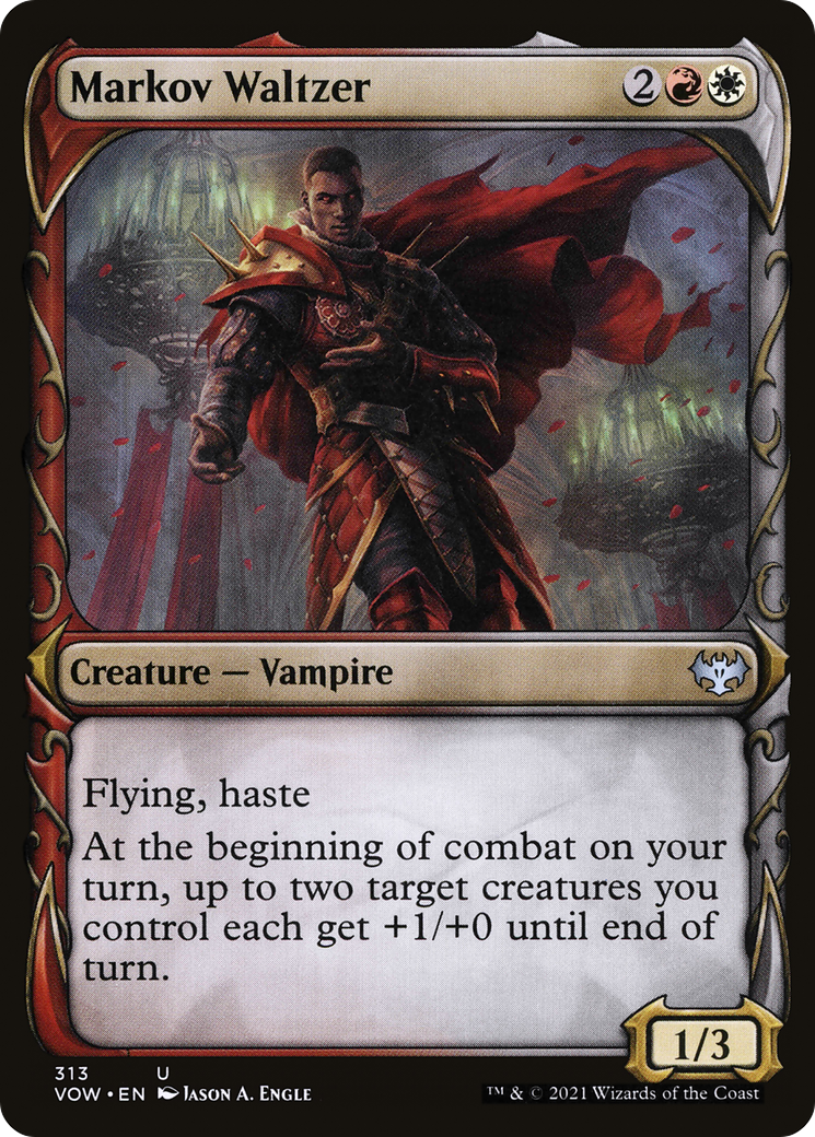 Markov Waltzer (Showcase) (VOW-313)  - Innistrad: Crimson Vow: (Showcase)