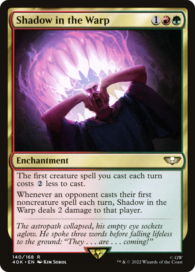 Shadow in the Warp (40K-140)  - Warhammer 40,000 Commander