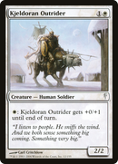 Kjeldoran Outrider (CSP-012)  Foil - Coldsnap
