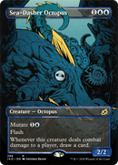 Sea-Dasher Octopus (Showcase) (IKO-286)  - Ikoria: Lair of Behemoths: (Showcase) (Borderless)