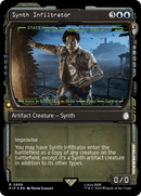 Synth Infiltrator (Showcase) (Surge Foil) (PIP-858)  Foil - Fallout: (Showcase)