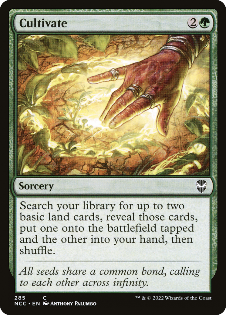 Cultivate (NCC-285)  - New Capenna Commander