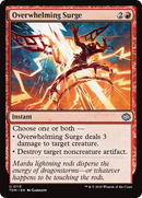 Overwhelming Surge (TDM-115) - Tarkir: Dragonstorm Foil
