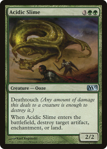 Acidic Slime (M13-159)  - Magic 2013