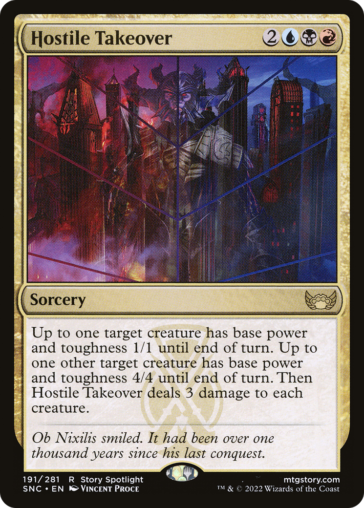 Hostile Takeover (SNC-191)  - Streets of New Capenna