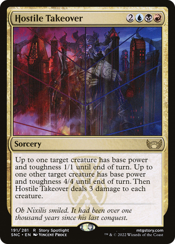 Hostile Takeover (SNC-191)  - Streets of New Capenna