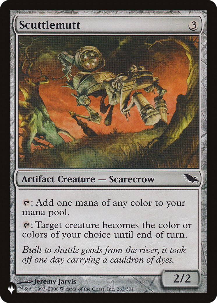 Scuttlemutt (LIST-SHM-263)  - The List