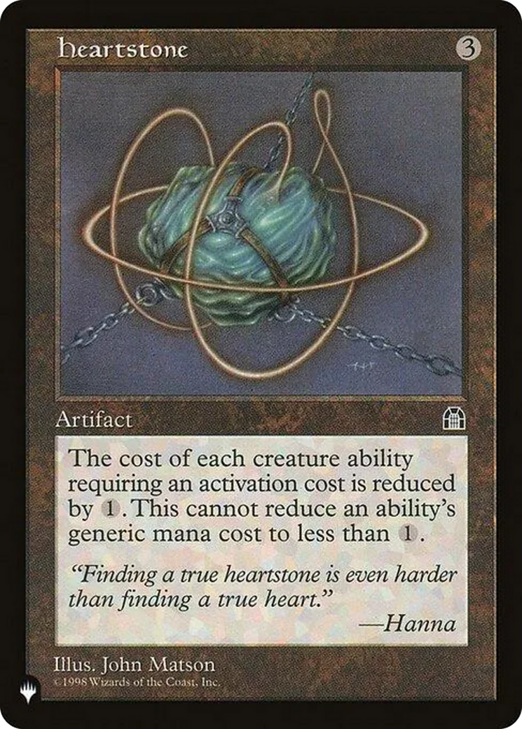 Heartstone (LIST-)  - The List