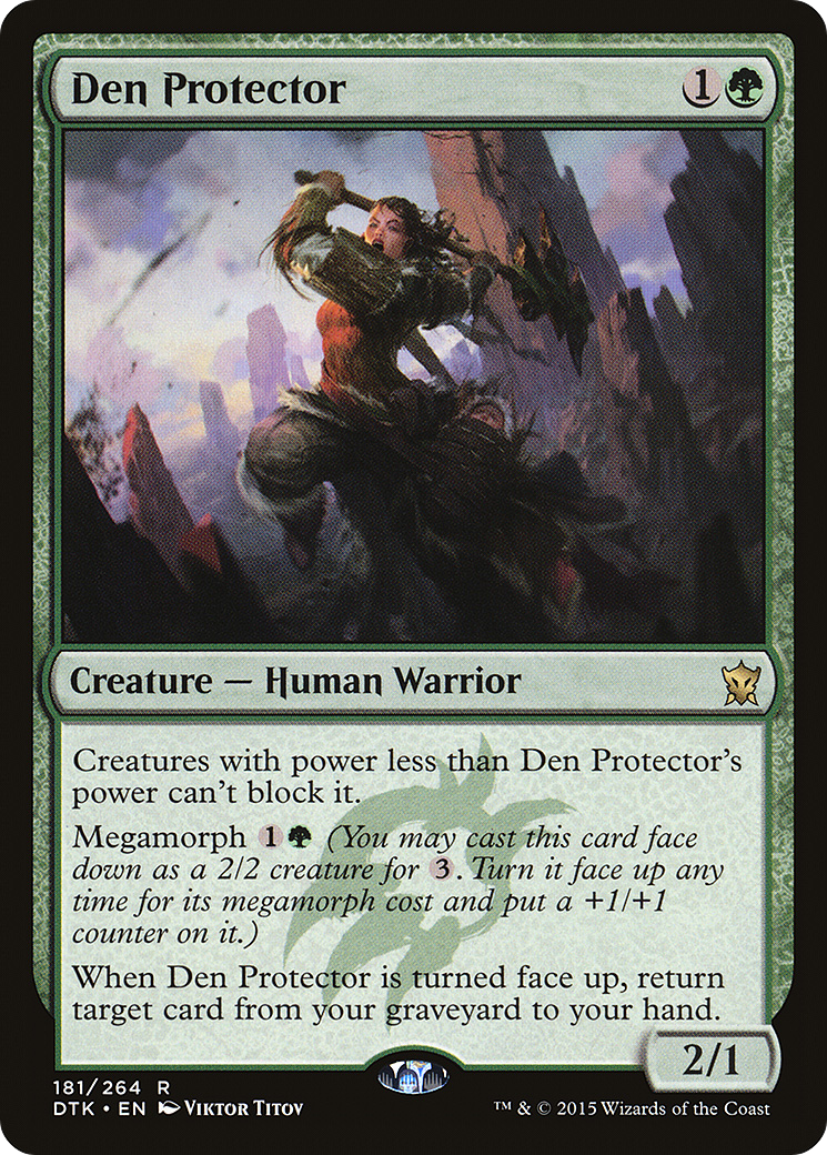 Den Protector (DTK-181)  Foil - Dragons of Tarkir