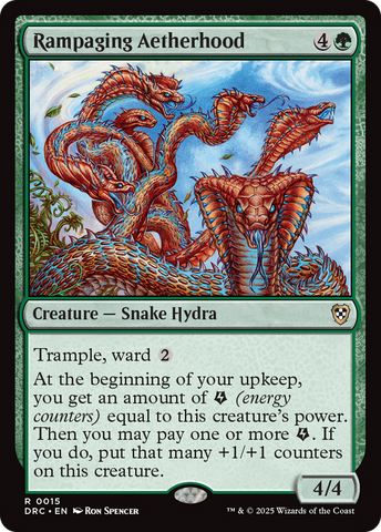 Rampaging Aetherhood (DRC-015)  - Commander: Aetherdrift