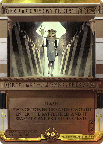 Containment Priest (MPS2-003)  Foil - Amonkhet Invocations (Borderless)