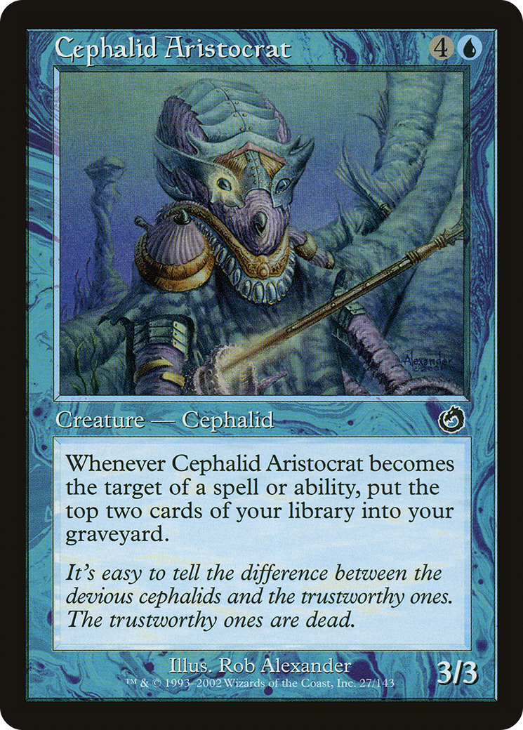 Cephalid Aristocrat (TOR-027)  - Torment
