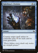 Rakshasa's Disdain (FRF-045)  - Fate Reforged