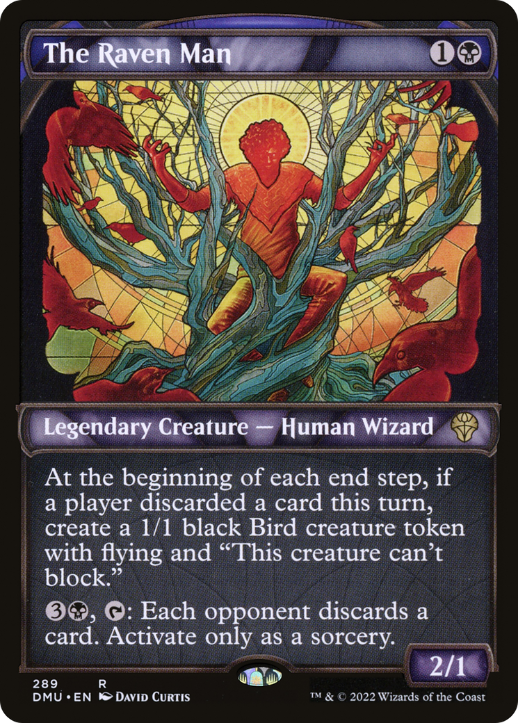 The Raven Man (Showcase) (DMU-289)  - Dominaria United: (Showcase)