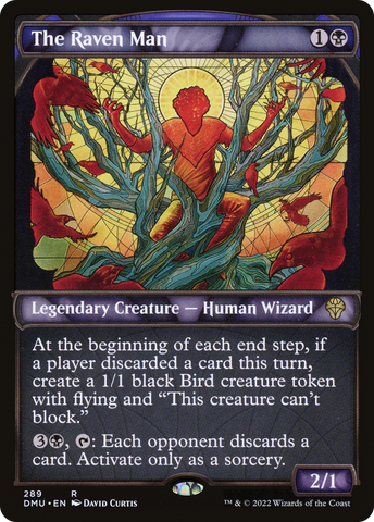 The Raven Man (Showcase) (DMU-289)  - Dominaria United: (Showcase)