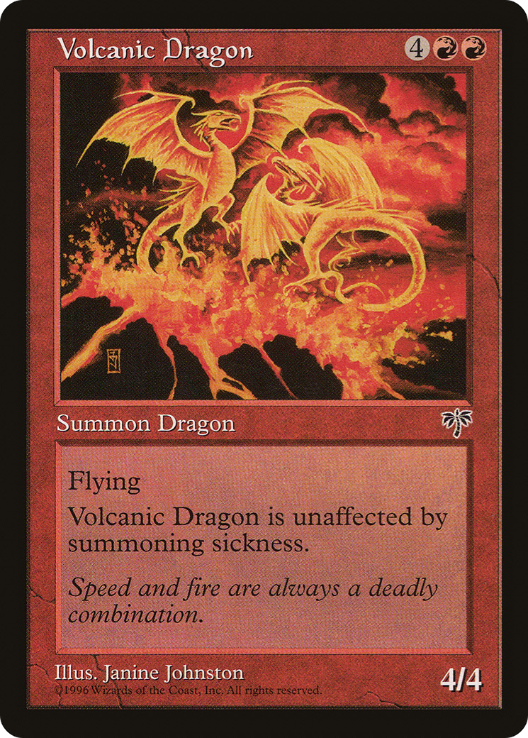 Volcanic Dragon (MIR-)  - Mirage