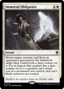 Immortal Obligation (MKC-010)  - Murders at Karlov Manor Commander