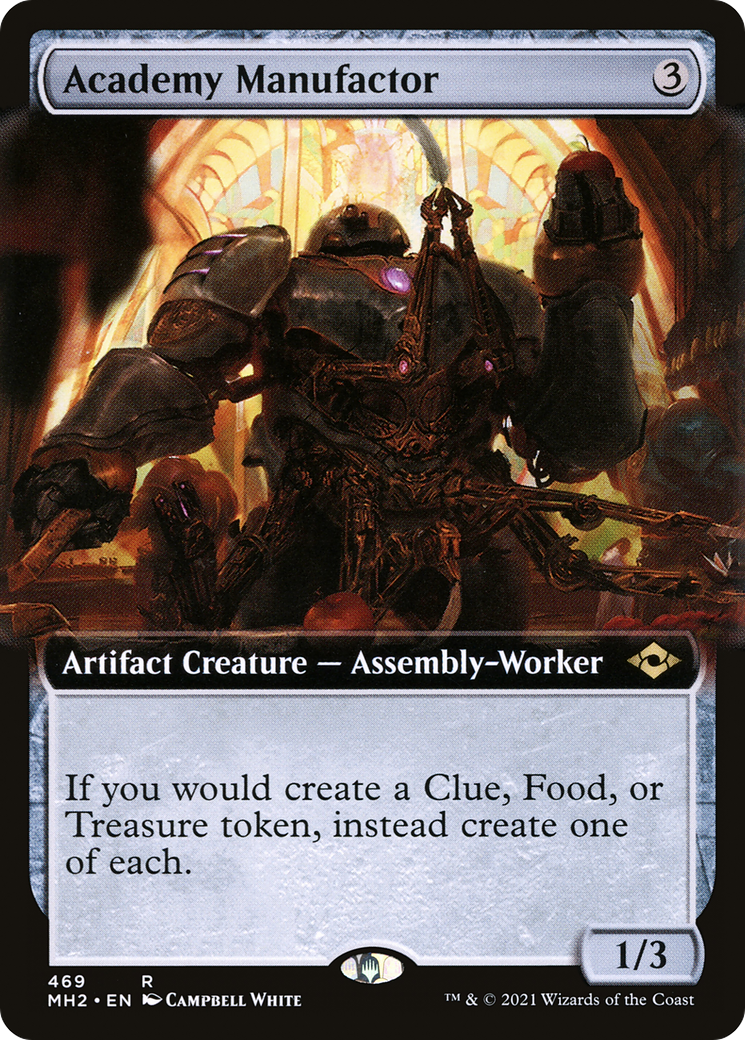 Academy Manufactor (Extended Art) (MH2-469)  Foil - Modern Horizons 2: (Extended Art)