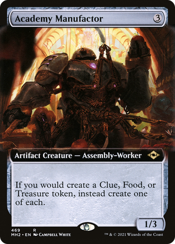 Academy Manufactor (Extended Art) (MH2-469)  - Modern Horizons 2: (Extended Art)
