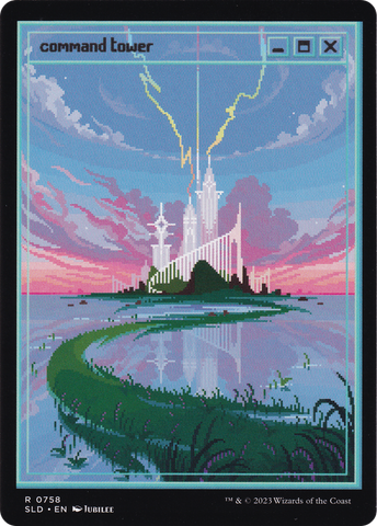 Command Tower (0758) (SLD-758)  Foil - Secret Lair Drop