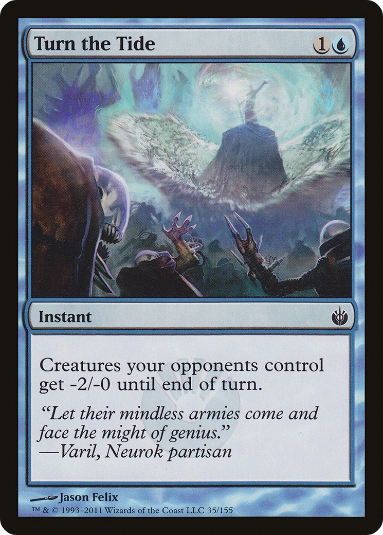 Turn the Tide (MBS-035)  Foil - Mirrodin Besieged