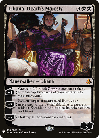 Liliana, Death's Majesty (LIST-AKH-97) - The List